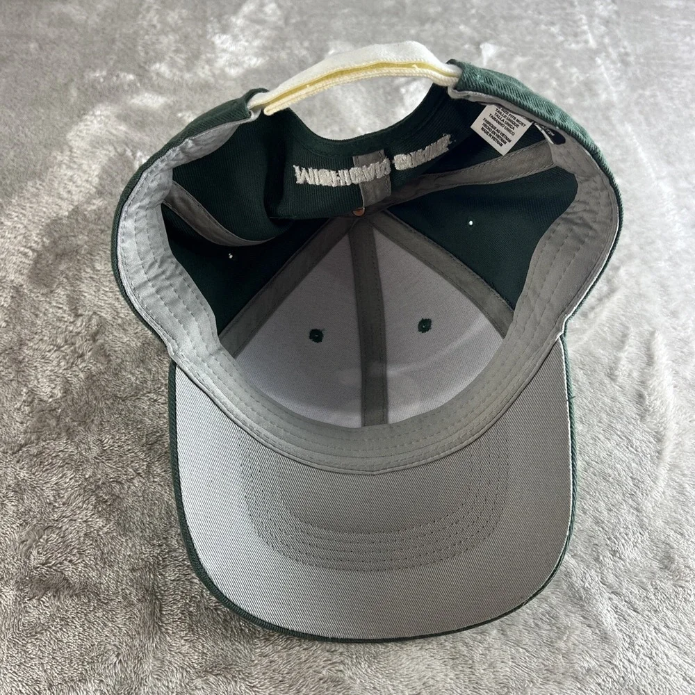 Nike Legacy91 Dri-Fit Michigan State Spartan‎ Crest Green White Hat Adjustable - Picture 9 of 10